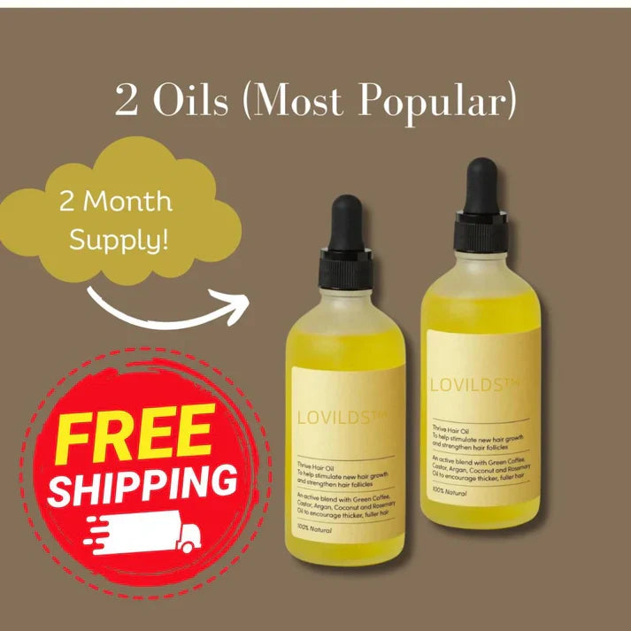LOVILDS™ Rosemary Hair Growth Essence 100% Natural Hair Growth🌱