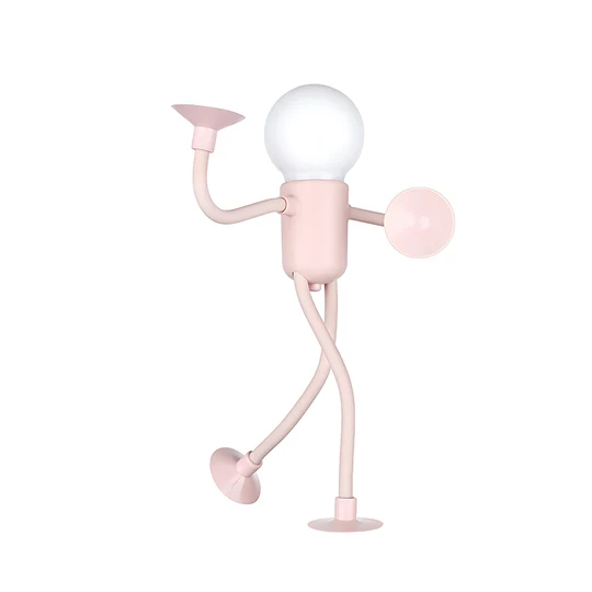 💥 Funny night light with interchangeable sportsman shape🌟