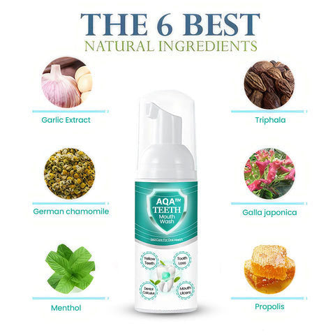 š„ LAST DAY SALE 70% OFF š„AQA⢠NEW TEETH Mouthwash - Solve all Oral Problems