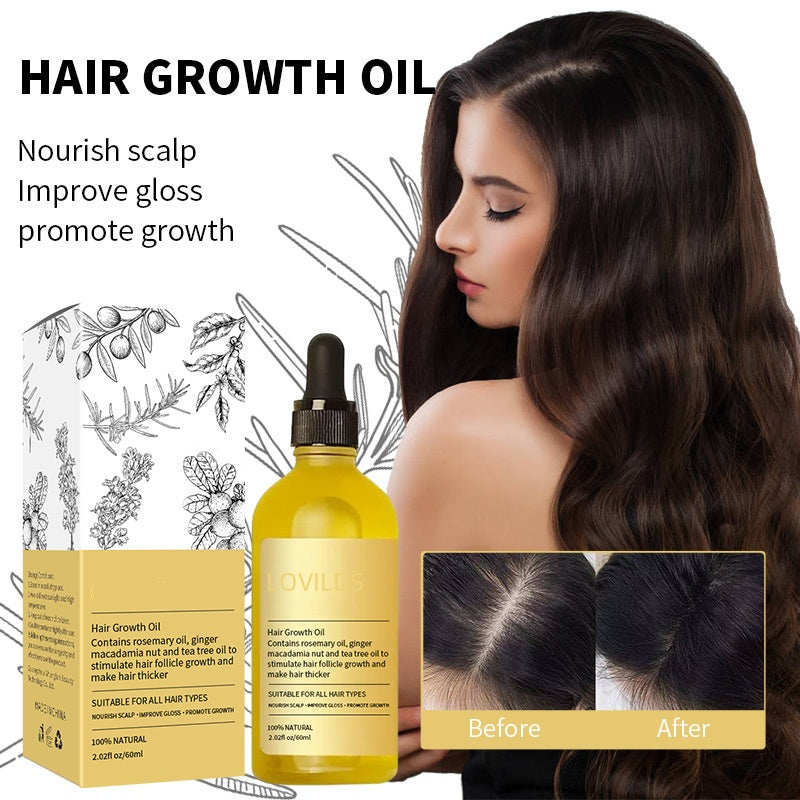 LOVILDS™ Rosemary Hair Growth Essence 100% Natural Hair Growth🌱