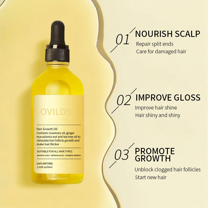 LOVILDS™ Rosemary Hair Growth Essence 100% Natural Hair Growth🌱