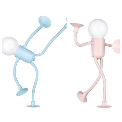 💥 Funny night light with interchangeable sportsman shape🌟