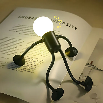 💥 Funny night light with interchangeable sportsman shape🌟