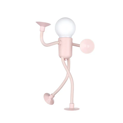 💥 Funny night light with interchangeable sportsman shape🌟