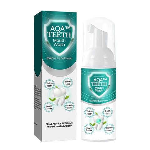 🔥 LAST DAY SALE 70% OFF 🔥AQA™ NEW TEETH Mouthwash - Solve all Oral Problems