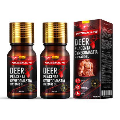 Furzero™ NiceShape Deer Placenta Gynecomastia Massage Oil
