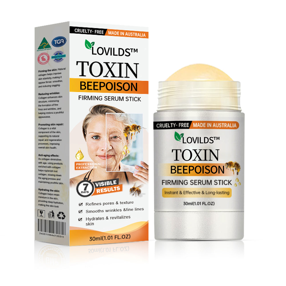 🐝🎁Made and Shipped from Australia✨LOVILDS™ Botulinum Toxin Bee Poison Firming Serum Stick🔥LAST DAY 70% OFF